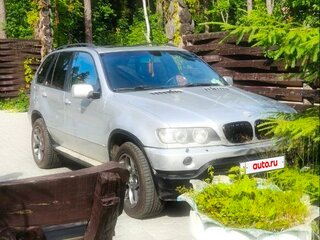 2002 BMW X5 3.0i I (E53), серый, 600000 рублей, вид 1