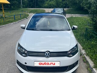 2012 Volkswagen Polo V, белый, 595000 рублей, вид 3