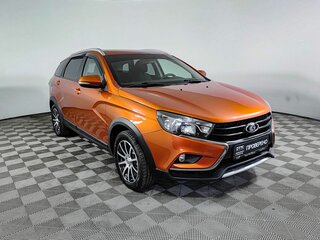 2019 Lada (ВАЗ) Vesta SW Cross I, оранжевый, 1036000 рублей, вид 3