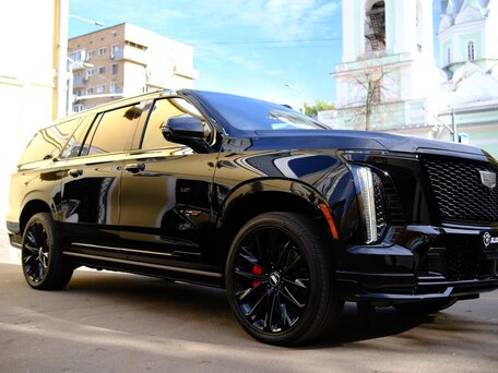 2025 Cadillac Escalade-V ESV I Рестайлинг, чёрный, 27990000 рублей, вид 3