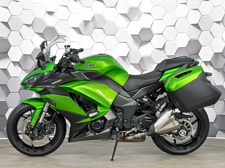 2017 Kawasaki Z 1000SX, зелёный, 929000 рублей, вид 4