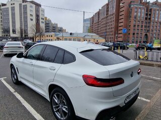 2019 BMW X4 20d II (G02), белый, 4050000 рублей, вид 4