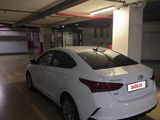 2021 Hyundai Solaris II Рестайлинг, белый, 1500000 рублей, вид 4