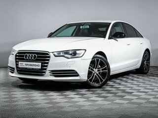 2011 Audi A6 IV (C7), белый, 1299000 рублей, вид 1