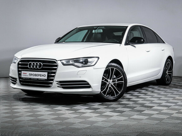 2011 Audi A6 IV (C7), белый