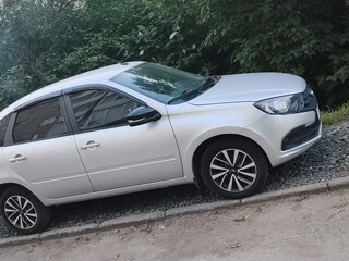 2024 Lada (ВАЗ) Granta I Рестайлинг, серый, 650000 рублей, вид 4