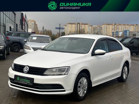 2015 Volkswagen Jetta VI Рестайлинг, белый, 920000 рублей, вид 1