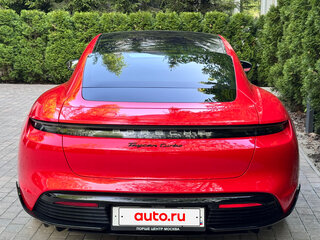 2020 Porsche Taycan Turbo I, чёрный, 7500000 рублей, вид 4