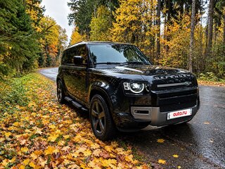 2021 Land Rover Defender 110 II, чёрный, 7116000 рублей, вид 4