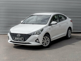2022 Hyundai Solaris II Рестайлинг, белый, 1599000 рублей, вид 1