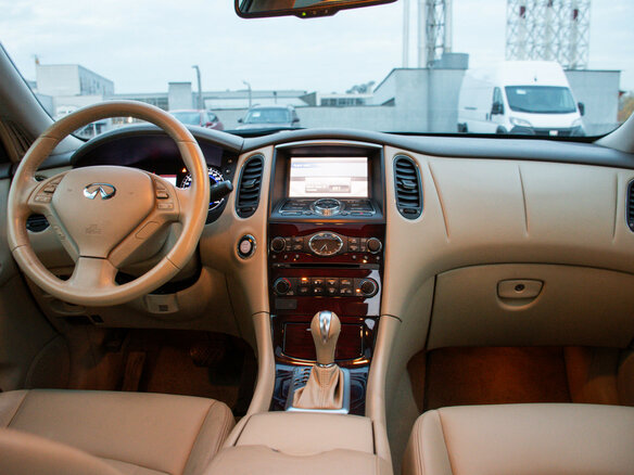 2013 Infiniti EX25 I (J50), белый, 1477000 рублей - вид 11