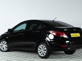 2013 Hyundai Solaris I, чёрный, 629000 рублей, вид 4