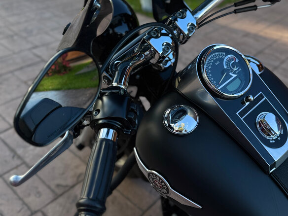 2011 Harley-Davidson Fat Boy, чёрный, 1199000 рублей - вид 5