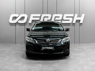 2012 Toyota Corolla X (E140, E150) Рестайлинг, чёрный, 1220000 рублей, вид 3