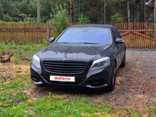 2014 Mercedes-Benz S-Класс 350 CDI BlueTEC Long 7G-TRONIC VI (W222, C217), чёрный, 3700000 рублей, вид 1