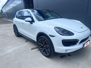 2012 Porsche Cayenne Diesel II (958), белый, 2700000 рублей, вид 3