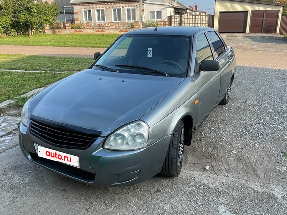 2011 Lada (ВАЗ) Priora I, зелёный, 154000 рублей - вид 1