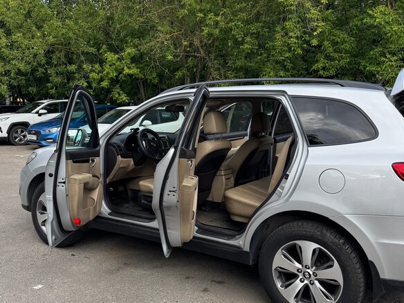 2011 Hyundai Santa Fe II Рестайлинг, серебристый - вид 7