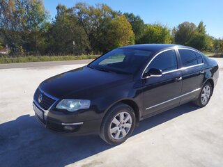 2006 Volkswagen Passat B6, чёрный, 450000 рублей, вид 1
