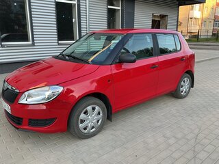 2012 Skoda Fabia II Рестайлинг, красный, 410000 рублей, вид 1