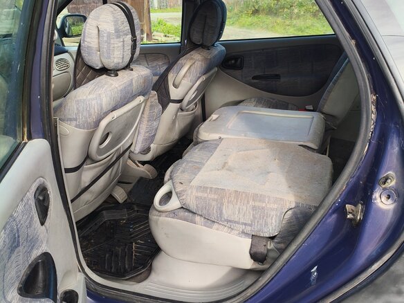 2001 Renault Scenic RX4 I Рестайлинг, синий, 400000 рублей - вид 21