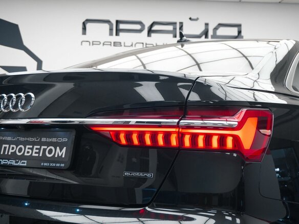 2020 Audi A6 45 TFSI V (C8), чёрный, 3079000 рублей - вид 4