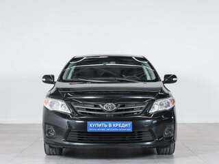 2012 Toyota Corolla X (E140, E150) Рестайлинг, чёрный, 1449000 рублей, вид 2