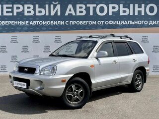 2002 Hyundai Santa Fe I, серебристый, 700000 рублей, вид 1