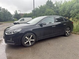 2018 Hyundai Sonata VII (LF) Рестайлинг, чёрный, 1750000 рублей, вид 5