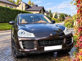 2008 Porsche Cayenne S I Рестайлинг (957), коричневый, 1200000 рублей, вид 1