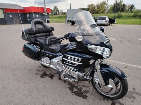 2009 Honda GL 1800 Gold Wing, синий, 1150000 рублей, вид 1
