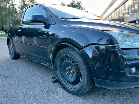 2007 Ford Focus II, чёрный, 210000 рублей - вид 4