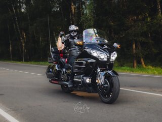 2006 Honda GL 1800 Gold Wing, чёрный, 950000 рублей, вид 1