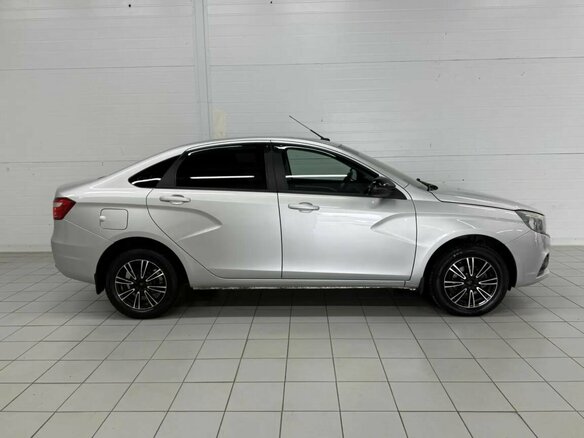2016 Lada (ВАЗ) Vesta I, серый, 820000 рублей - вид 4