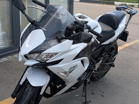 2020 Kawasaki Ninja 650, белый, 680000 рублей, вид 2