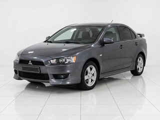 2008 Mitsubishi Lancer X, серый, 599000 рублей, вид 3