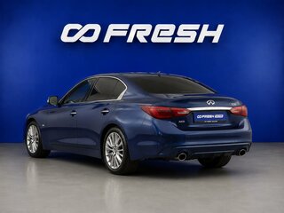2017 Infiniti Q50 I Рестайлинг, синий, 2043050 рублей, вид 2