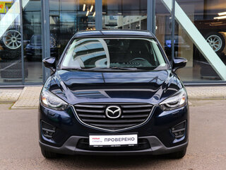 2016 Mazda CX-5 I Рестайлинг, синий, 1837000 рублей, вид 2