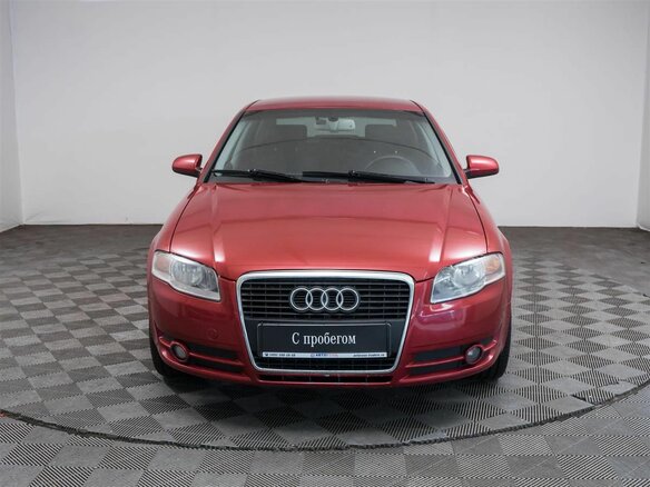 2006 Audi A4 III (B7), красный, 539000 рублей - вид 1