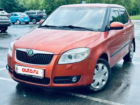 2008 Skoda Fabia II, красный, 445000 рублей, вид 1