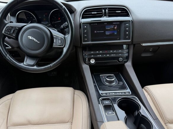 2018 Jaguar F-Pace I, синий - вид 5