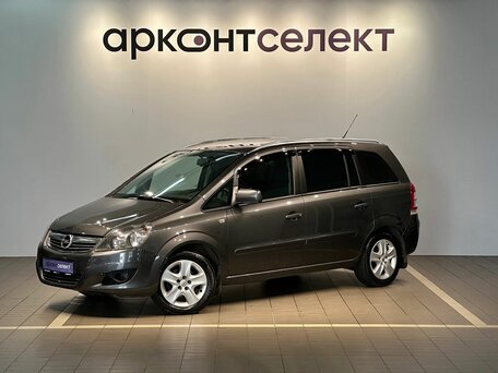 Opel Zafira B Рестайлинг
