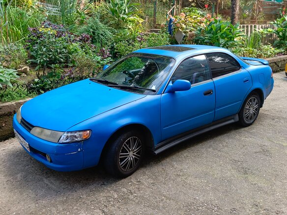 1994 Toyota Corolla VII (E100), синий, 350000 рублей - вид 10