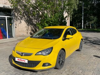 2013 Opel Astra GTC J Рестайлинг, жёлтый, 850000 рублей, вид 1