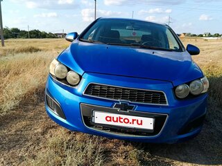 2012 Chevrolet Aveo II, синий, 499000 рублей, вид 4