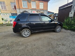 2013 Lada (ВАЗ) Kalina II, чёрный, 350000 рублей, вид 3