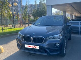 2018 BMW X1 18i sDrive II (F48), серый, 1700000 рублей, вид 2