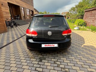 2011 Volkswagen Golf VI, чёрный, 580000 рублей, вид 5