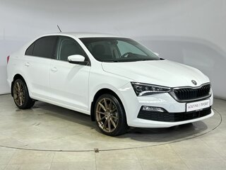 2021 Skoda Rapid II, белый, 1820000 рублей, вид 4