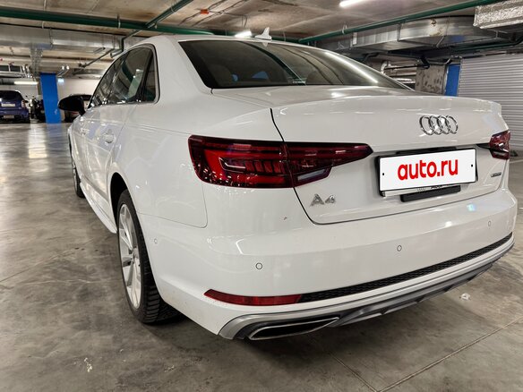 2019 Audi A4 V (B9), белый, 2900000 рублей - вид 1